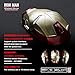Cool Wireless Mouse Iron Man Black Panther Star Lord Ant Man Tree Man Gaming Mice with USB Unifying Receiver 1200 DPI for PC and Laptops (Iron Man Gold)thumb 2