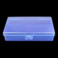 Goodma 8 Pieces Rectangular Empty Mini Plastic