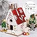 3D Gingerbread House Cookie Cutter Set - 9 PCS DIY Stainless Steel Christmas Cookie Mould | Gingerbread Boy/Elk/Sled/Christmas House Cookie Making For Christmas Decoration