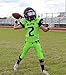 Elitetek Chrome Football Eye-Shield Visor - Universal Helmet Fit Youth and Adult Helmets (Mirror)
