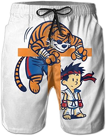 Beach Pants Man Eyed Tiger Tot Elastic