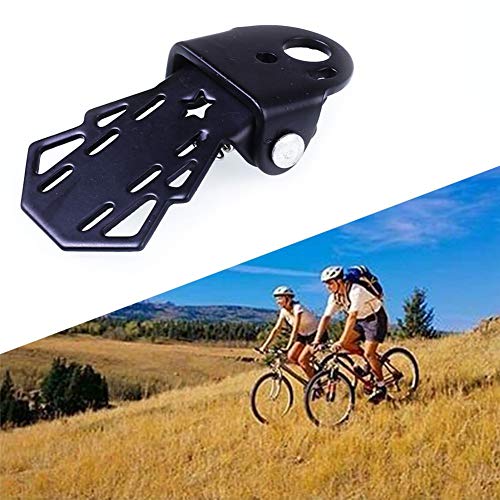 Foot Rest 1 Pair Peg Safety Cycling Rear Back Seat Folding Board Mountain Bikes Manganese Steel Accessories Outdoor Multifunctional Plates - Thumbnail 5