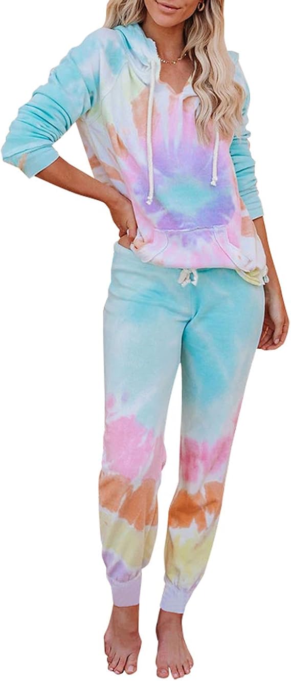 tie dye sweatsuit