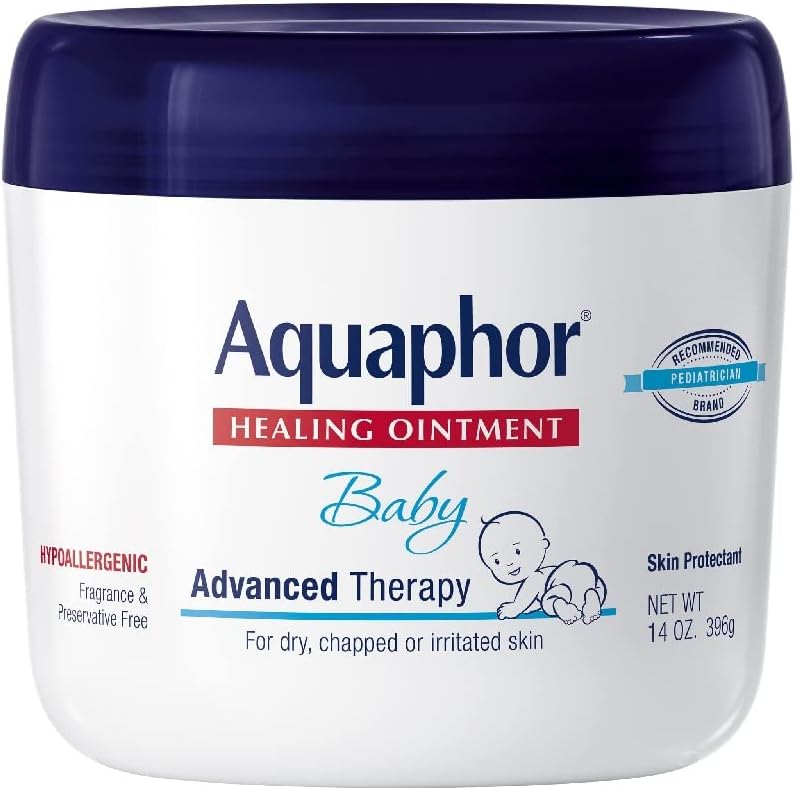 Aquaphor Baby Healing Ointment 14 Oz Jar for Dry or Cracked Skin