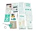 General Medi First Aid Kit - Small Compact First Aid Kit Bag(175 Piece) - Reflective Bag Design- Includes Instant Cold Pack, Emergency Blanket for Travel, Home, Office, Vehicle,Camping