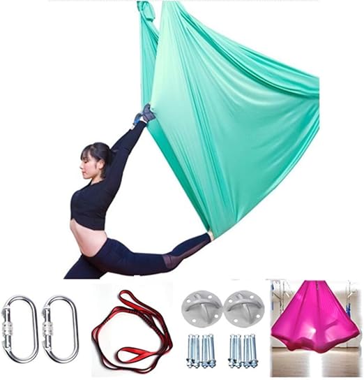 ZXWCYJ Aerial Pilates Silk Yoga Swing Set, AntiGravity