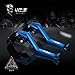 MZS Adjustment Brake Clutch Levers for Suzuki GSXR600 2006-2010,GSXR750 2006-2010,GSXR1000 2005-2006 Blue