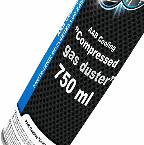 AABCOOLING Compressed Gas Duster 750ml - Computer Duster Can for Cleaning Computer, and Other Office Equipment, Cleaner, Compressed Air Can, Air Blower, Keyboard Spray, Compressed Air Prime, PC Duster - Image 4