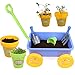 IQ Toys Budding Gardener Wagon and Tool Set for Kids 16 Pieces with Soil, Gardening Seeds, Water Pail, Planting Pots, Rake and More Accessoriesthumb 1