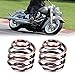 Motorcycle Seat Springs 1 Pair Motorcycle Modified Seat Mount Spring 2 Inch Spring Bracket Hardware Mount Kit for Chopper Bobber for Honda for