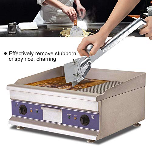 SHANGPEIXUAN Grill Scrapers, Heavy Duty Casting Aluminum Commercial