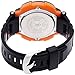Armitron Sport Men's 40/8254ORG Black Strap Orange Accented Digital Chronograph Watch
