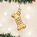 Old World Christmas Pet Accessories Glass Blown Ornaments for Christmas Tree Dog Biscuit