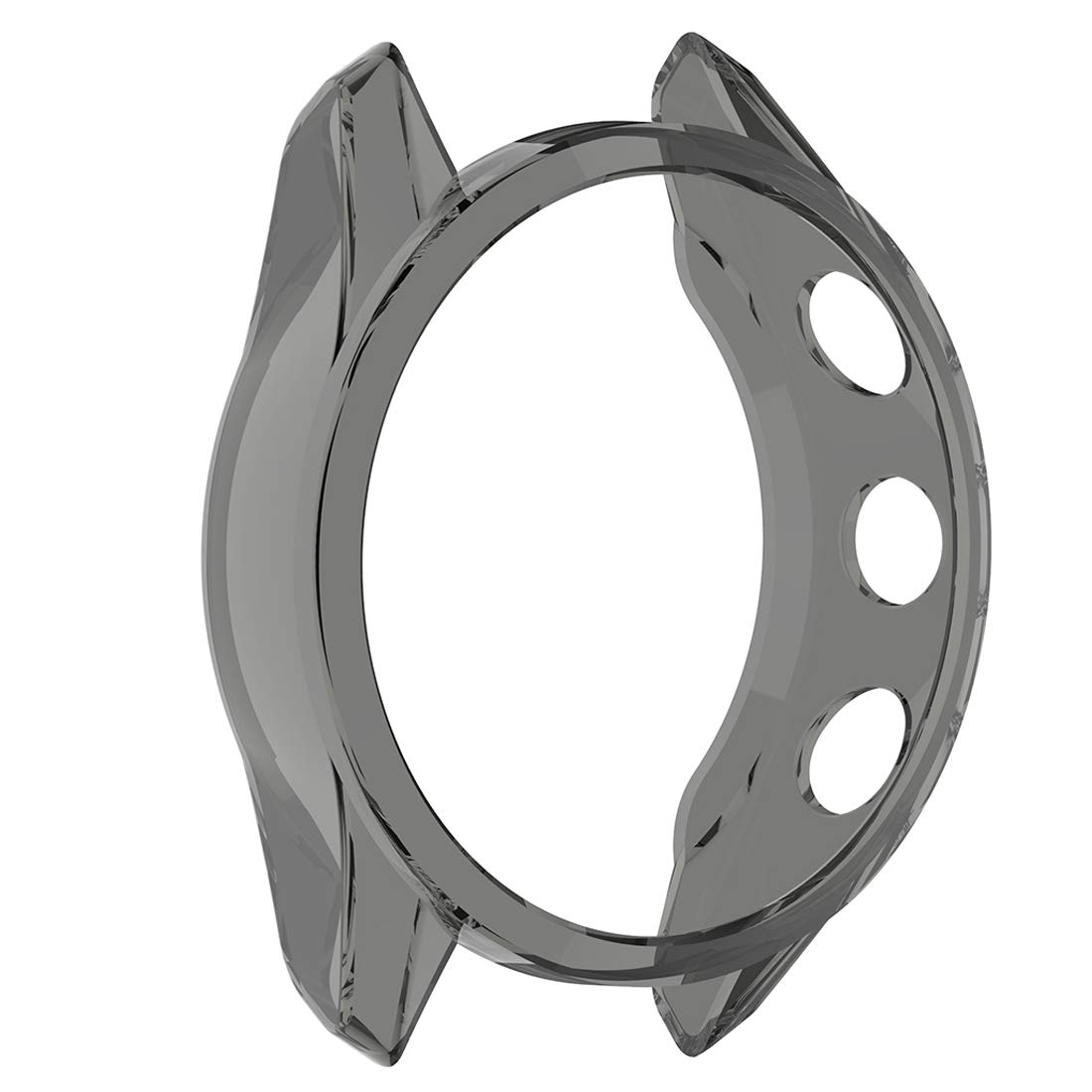 AWADUO For Garmin Approach S62 TPU Transparent Protective Case Cover, Smartwatch Protective Case Cover For Garmin Approach S62, Soft And Durable