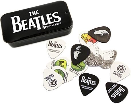 Planet Waves The Beatles Signature Pick-Tin, Logo, Medium 1CAB4-15BT1 (x15) w/Bonus LuluRock Pick (x1) 019954961213