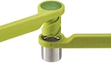 Joseph Joseph Helix Garlic Press Green Easy Crush Action Dishwasher Safe view 2