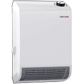 Stiebel Eltron CK Trend Wall-Mounted Fan Heater, 2000W 240V no cord or plug | CK 200-2 Trend; Made in Germany; No cord or plug, must be hard-wired; frost protection; temperature adjustment knob