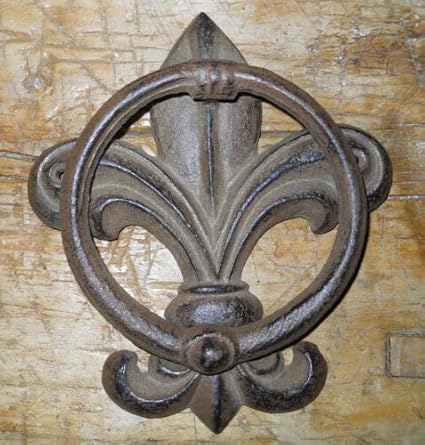 Amazon Com Jumpinglight Cast Iron Antique Style Fleur De Lis