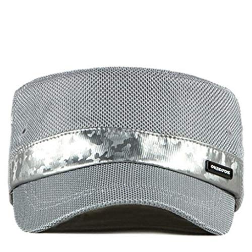 Excursion Sports Flat Top Cadet Caps, Adjustable Corps Vintage Baseball Cap Dad Hat Adjustable Comfy Polo Golf Cap Trucker Cap Fashion Curved Visor Hat