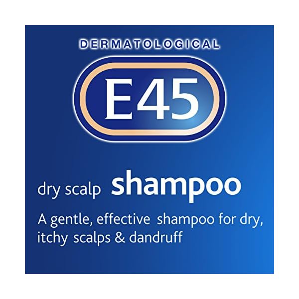 E45-Dry-Scalp-Shampoo-200-ml E45 Dermatological Dry Scalp Shampoo 200 ml - E45 Shampoo for Dry Scalp Relief – Dry Scalp Shampoo with Pro Vitamin B5…
