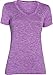 Under Armour Women's Tech V-Neck Twist, Mega Magenta /Metallic Silver, Small