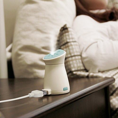 Ccaravan Mini USB Aromatherapy Diffuser Penguin Humidifier DC 5V 18ML for Computer Desks (Blue)