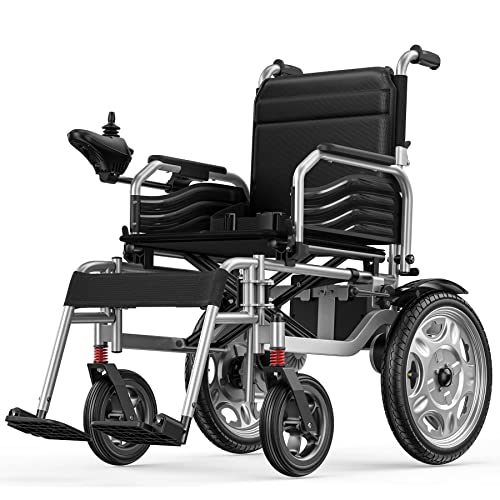 ENGWE Folding Electric Wheelchair for Adult Senior, 250W Dual Motor