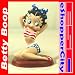 4.5" Betty Boop Patriotic Dress Resin Figurine
