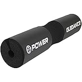 POWER GUIDANCE Barbell Squat Pad - Neck &amp; Shoulder Protective Pad - Great for Squats, Lunges, Hip Thrusts, Weight Lifting &amp; More - Fit Standard and Olympic Bars Perfectly