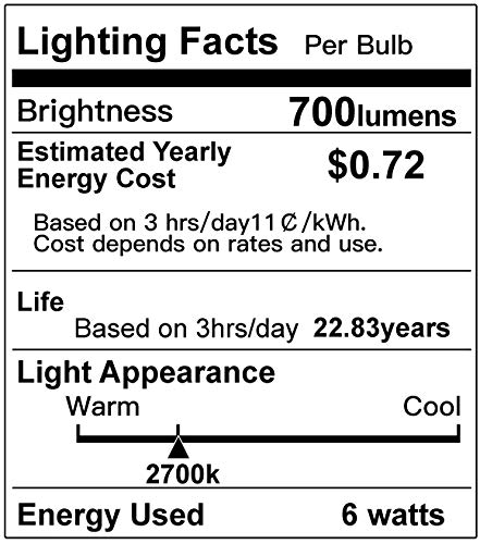 Vintage LED Edison Bulbs 6W, 60W Equivalent, Non-Dimmable 2700K Warm White, High Brightness E26 LED Light Bulb, ST64 LED Filament Light Bulb (10 Pack)Â 