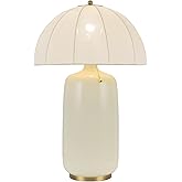 Crosby 18-in Matte Black Socket Table Lamp