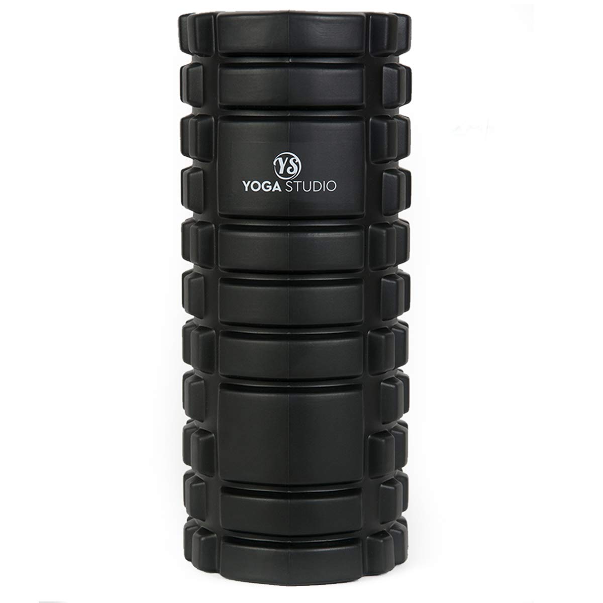 Yoga Studio SMR Trigger Point Grid Foam Massage Roller (Black)