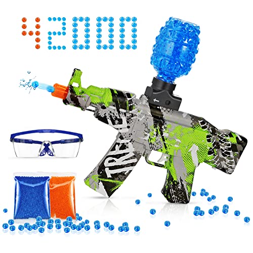 Electric Gel Ball Blaster, QUSLITREL Full Auto Splatter Ball Blasters