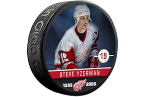 Steve Yzerman Red Wings Officially Licensed Hockey Puck