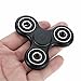 Hand Spinner, Fingers Entertainment, Finger Toy Stress Reducer - Perfect for ADD, ADHD, Anxiety, and Autism Adult Children, Black