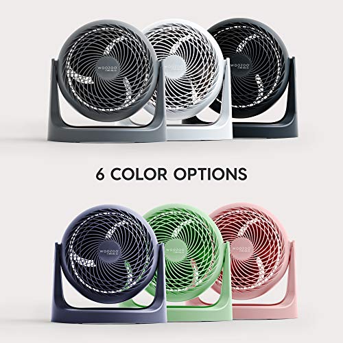 IRIS USA WOOZOO Air Circulator Fan, Vortex Fan, Desk Fan, Portable Fan, 3 Speed Settings, 360