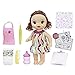 Baby Alive Finger Paint Baby: Brown Hair Doll, Drinks & Wets, Doll Accessories Includes Art Supplies, Bottle and Diaper, Great Doll for 3-Year-Old Girls & Boys and Up (Amazon Exclusive)