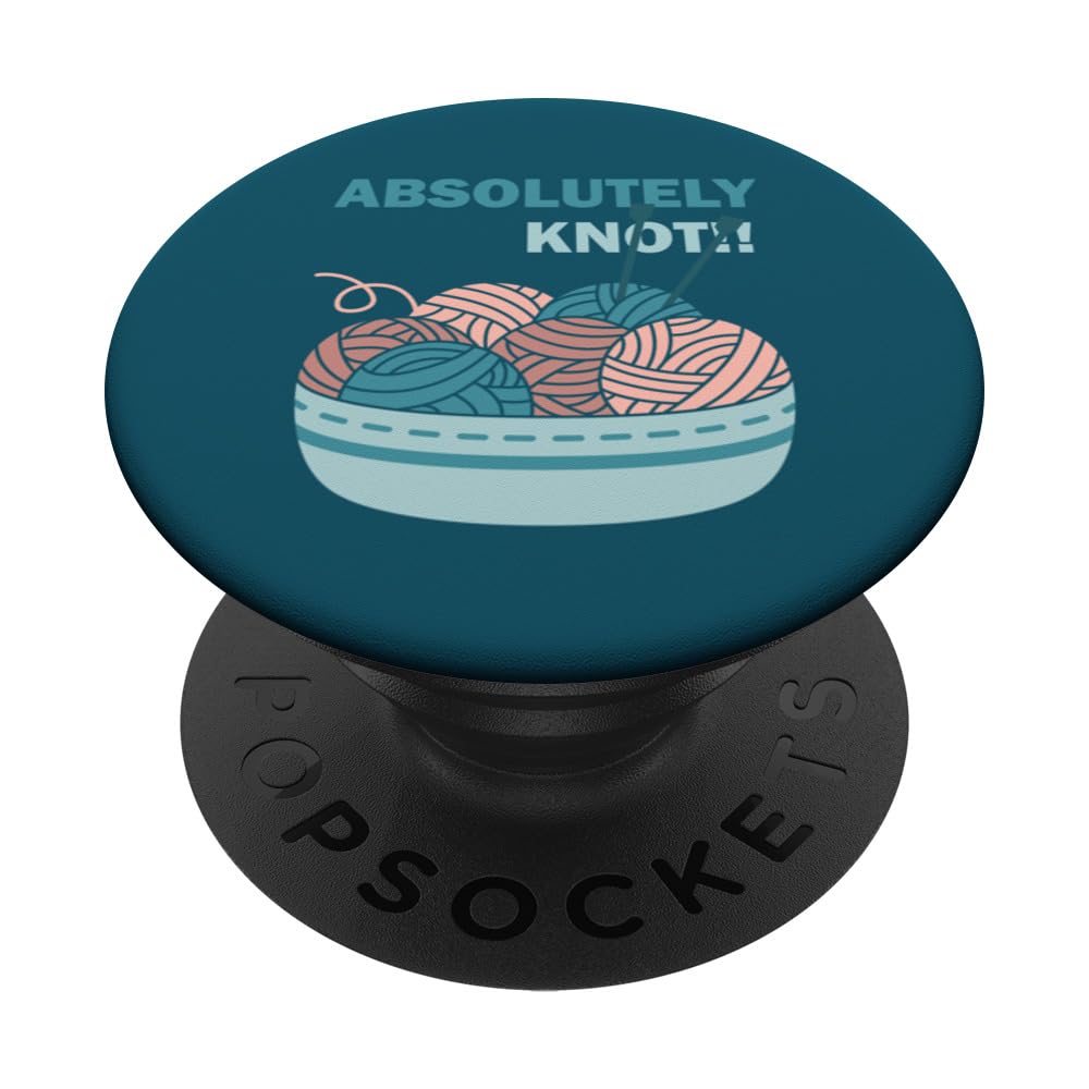 Absolutely Knot, Crafting, Knitting, Crochet, Macrame, Sew PopSockets Swappable PopGrip