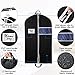 ZILINK Garment Bags Suit Bag for Storage 43-inch Breathable Suit Cover Bags for Suite, Coats, Dresses, Set of 2