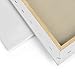 ARTEZA Premium Stretched Canvas, 12 x 12 Inches, Pack of 8, Blank White Square Canvas Boards for Acrylic, Oil and Gouache Painting