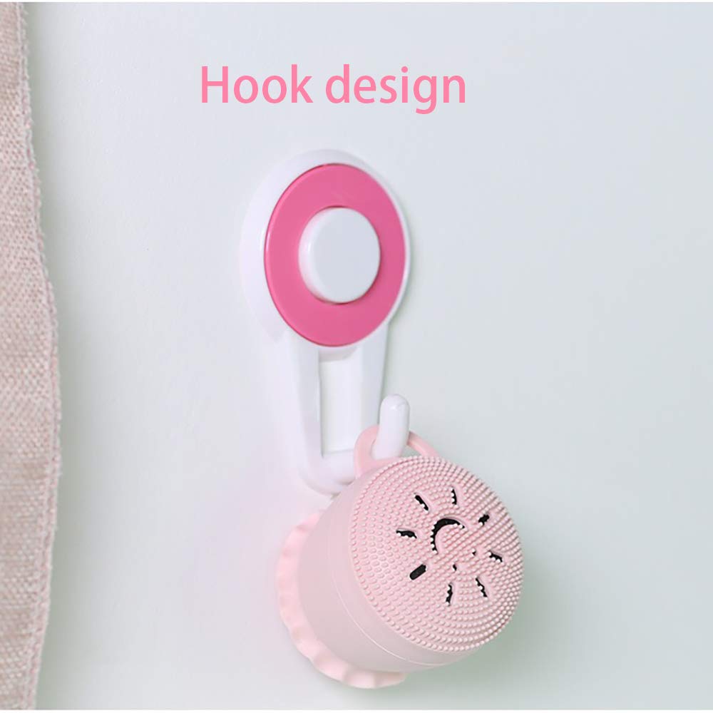 Silicone Face Cleanser and Massager Brush Manual Facial Cleansing Brush Handheld Mat Scrubber For Cleansing and Exfoliating: Beauty