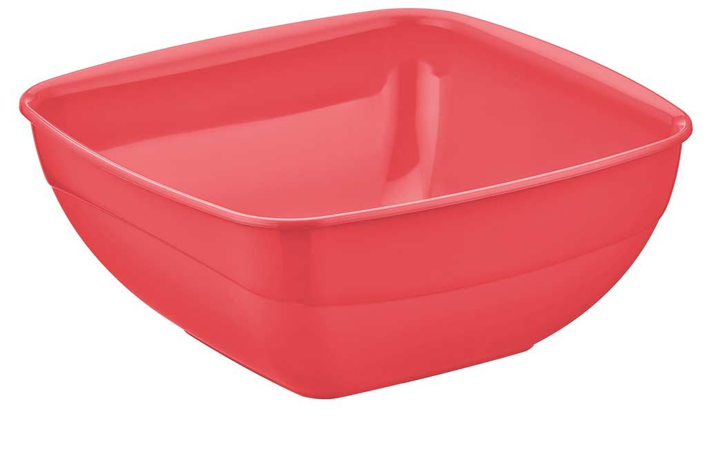 Maya Professional Tools 031240 °C Square Bowl Pearl Nº3, 5 Liters, Coral