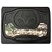 Realtree Outfitters Camo Rear Seat Utility Heavy Duty Trim-to-Fit Rubber Floor Mats - PAIR