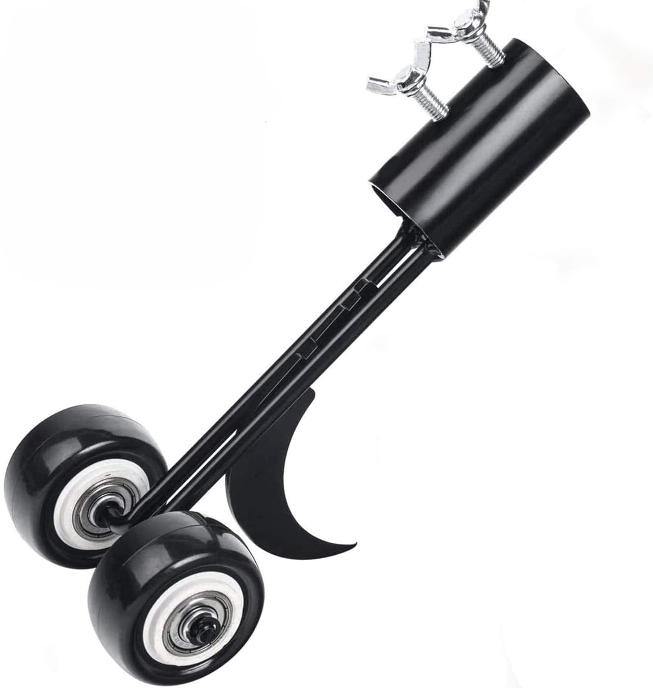 MiaoMa Hook Weed Remover Tool, Patio Weeding Tool with Wheels Weed Puller, Weeding Tools for Garden, Weed Removing Tool Without Kneeling for Cleaning Between Slabs, Block, Paving, Patios Lawns