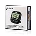 LUOEM Digital Kitchen Timer 24 Hours Magnetic Clock Timer with Loud Alarm and Larger Screen