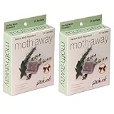 Richards Homewares Moth Away Sachets Nontoxic (White) (2-Pack of 24 Sachets)