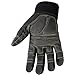 Youngstown Glove Anti-Vibe XT Vibration Dampening Mechanic Work Gloves For Men - Durable, Washable, Anti-Slip Palms - Dark Gray