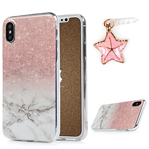 Iphone x case, iphone 10 case, colorful painted anti-sc…