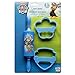 Zak Designs Lets Bake! Rolling Pin and Cookie Cutters for Cooking with Kids, Paw Patrol