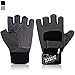 Trideer Workout Gloves, Full Palm Protection & Extra Grip, Gym Gloves for Weight Lifting, Training, Fitness, Exercise (Men & Women) (Grey, XL (Fits 8.3-9.0Inches))